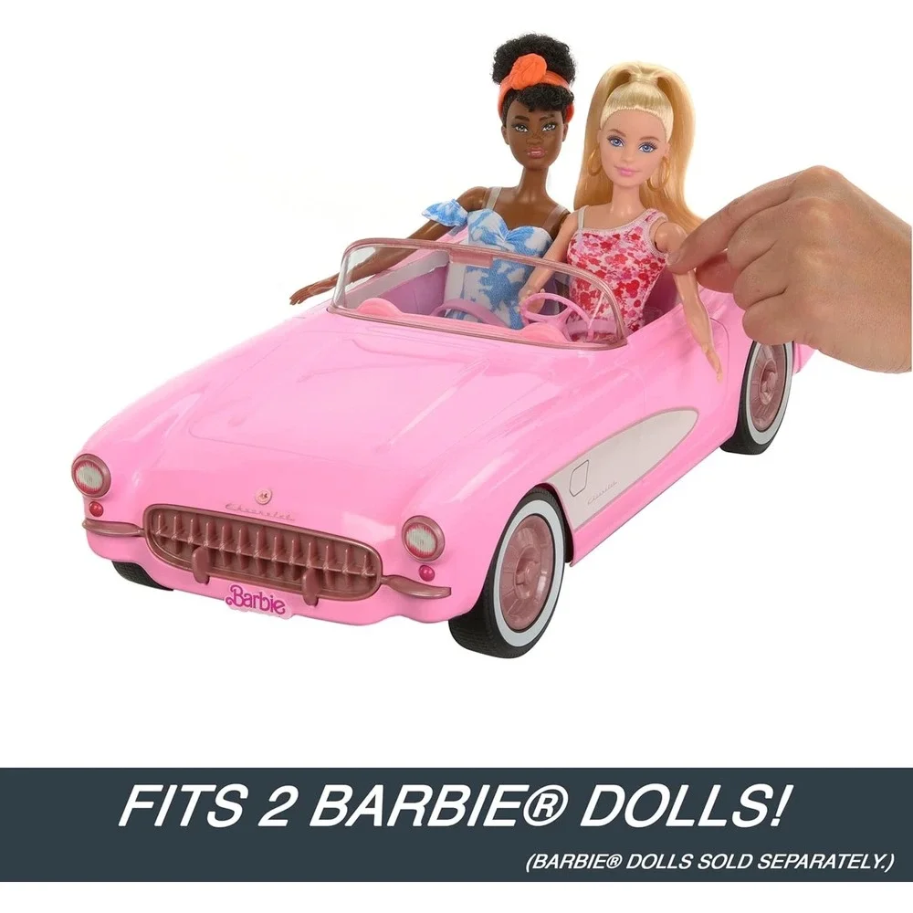 Barbie‎ The Movie Pink Corvette RC Car Hot Wheels Remote Control NEW NIB